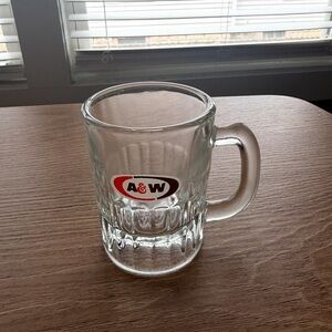 VTG A&W Root Beer miniature glass mug